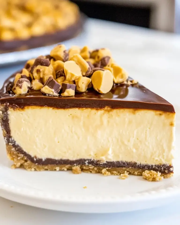 Homemade Peanut Butter Cup Cheesecake photo