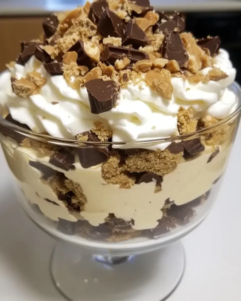 Homemade Peanut Butter Cup Trifle photo