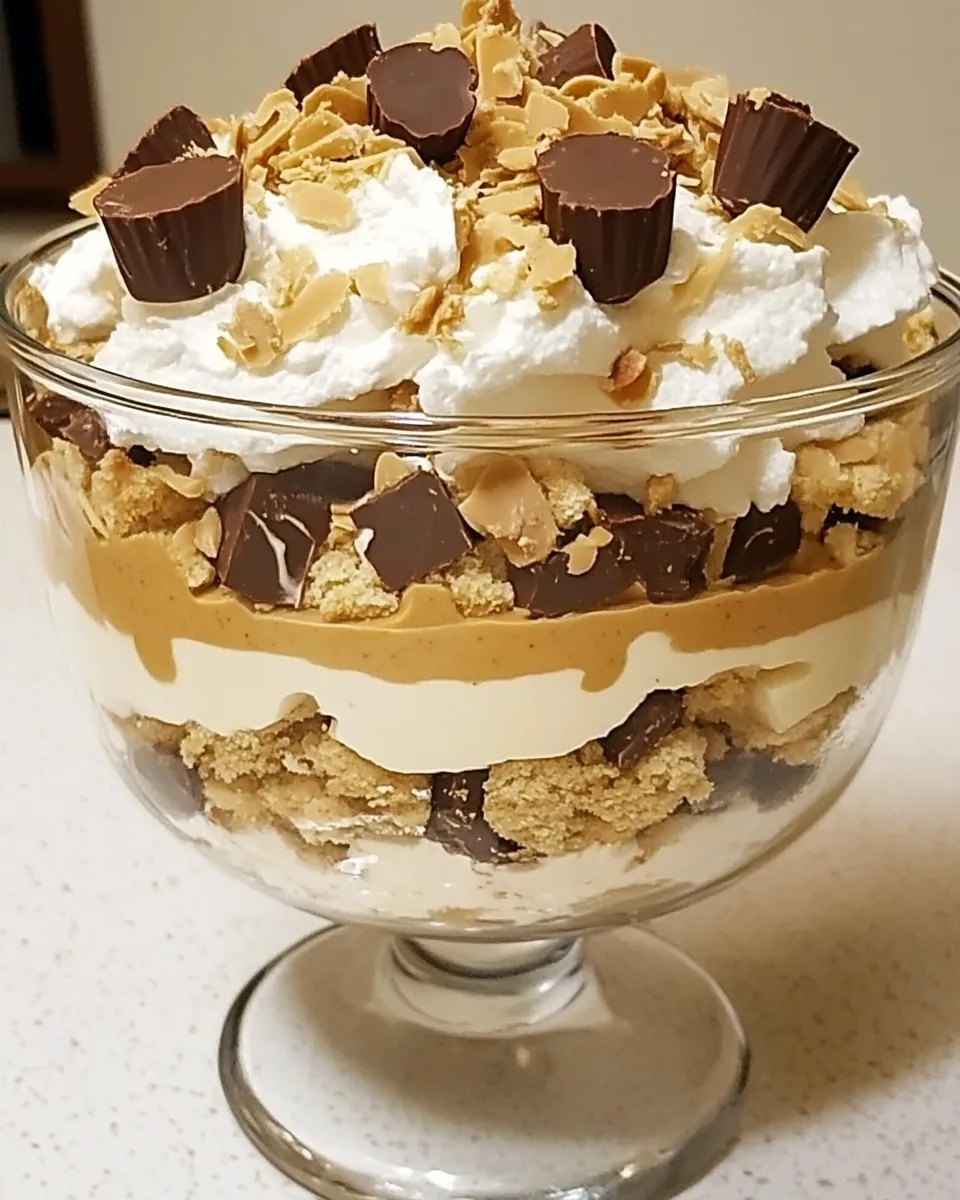 Classic Peanut Butter Cup Trifle image
