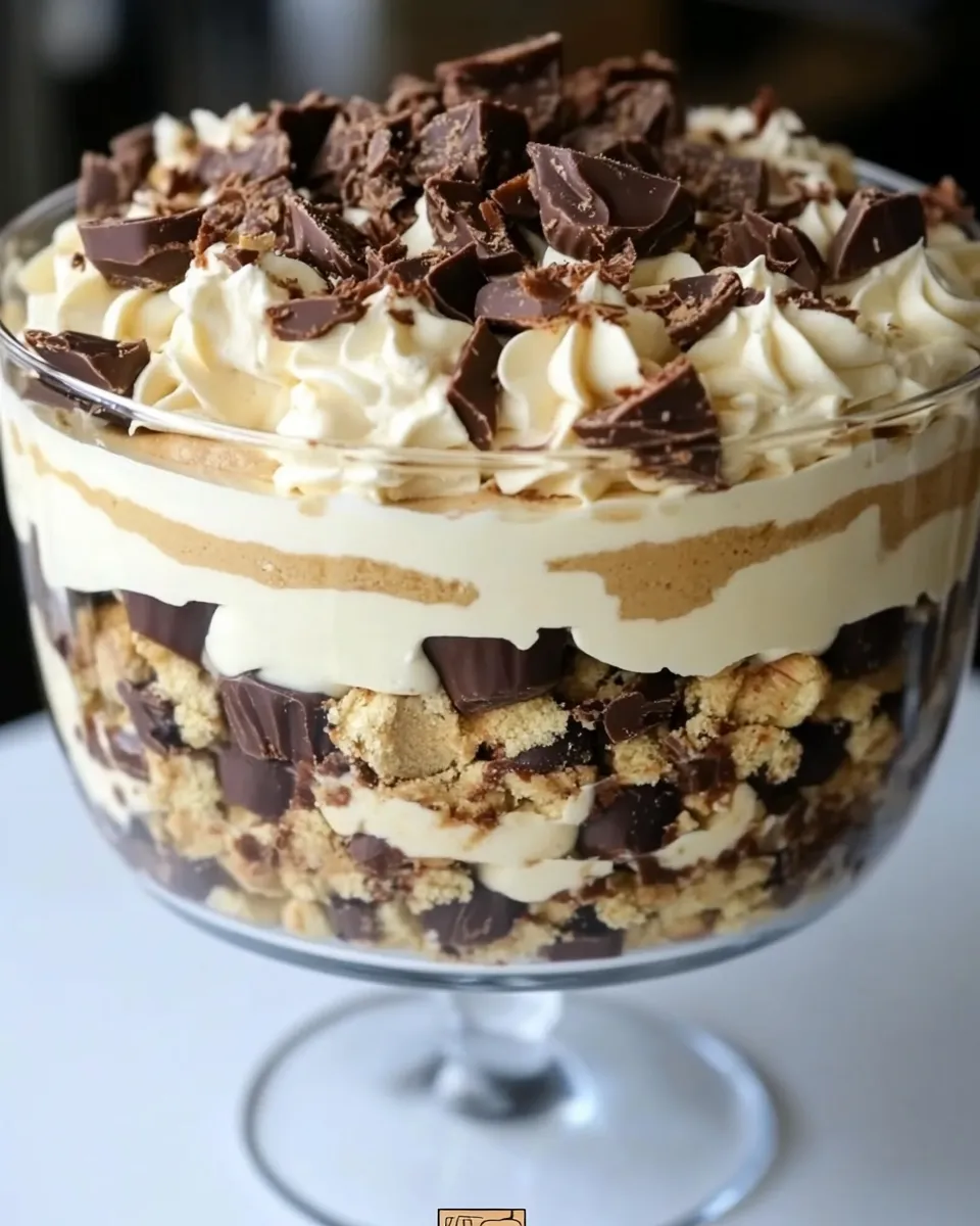 Easy Peanut Butter Cup Trifle recipe photo