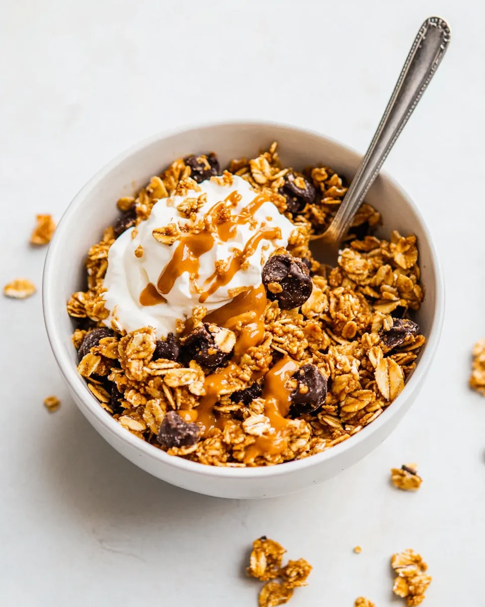 Classic Peanut Butter GranolaRecipe image