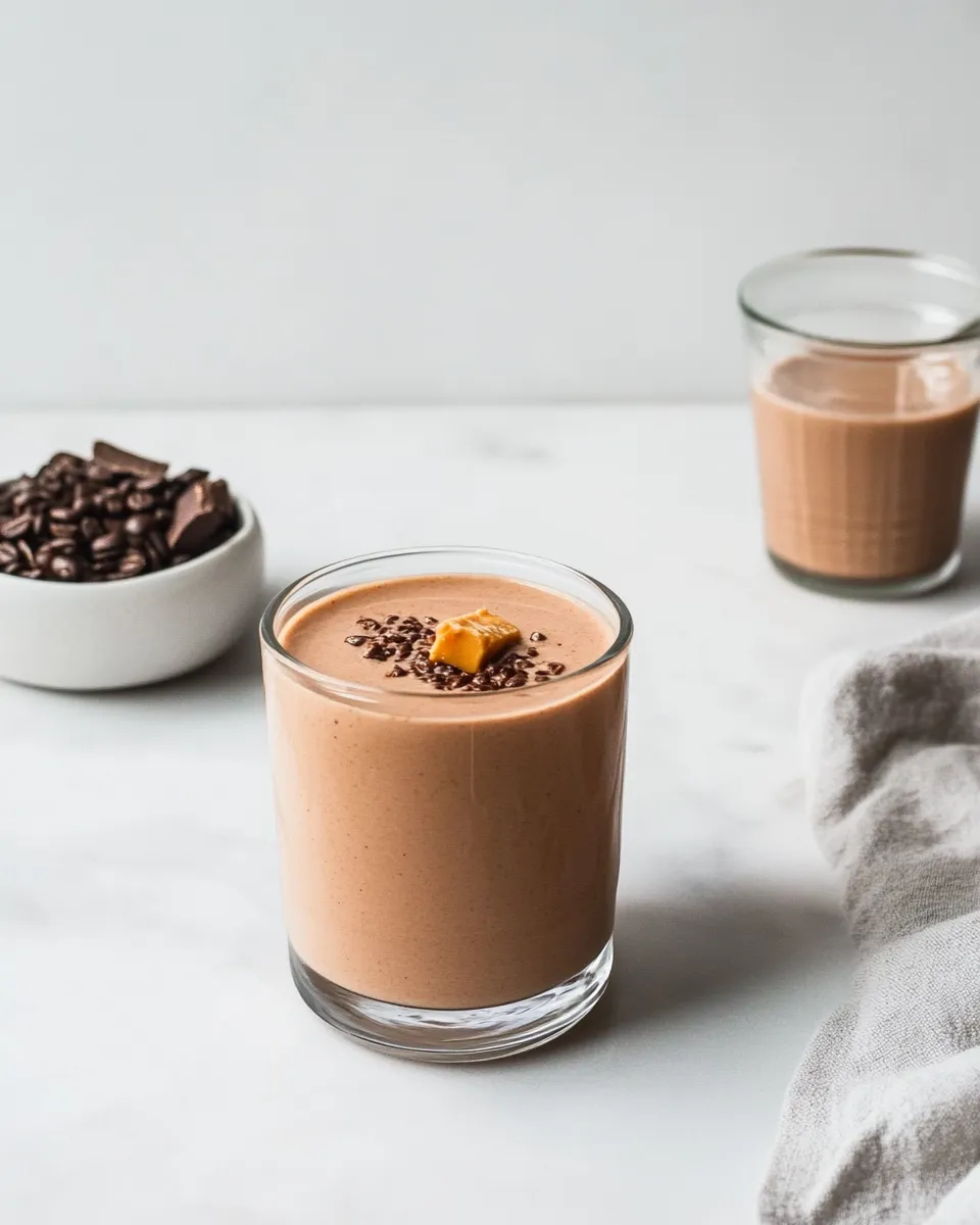Classic Peanut Butter Mocha Smoothie image