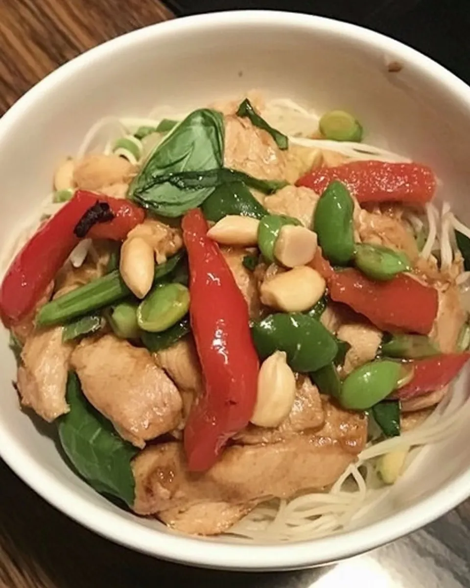 Classic Peanut Chicken Bowl dish photo