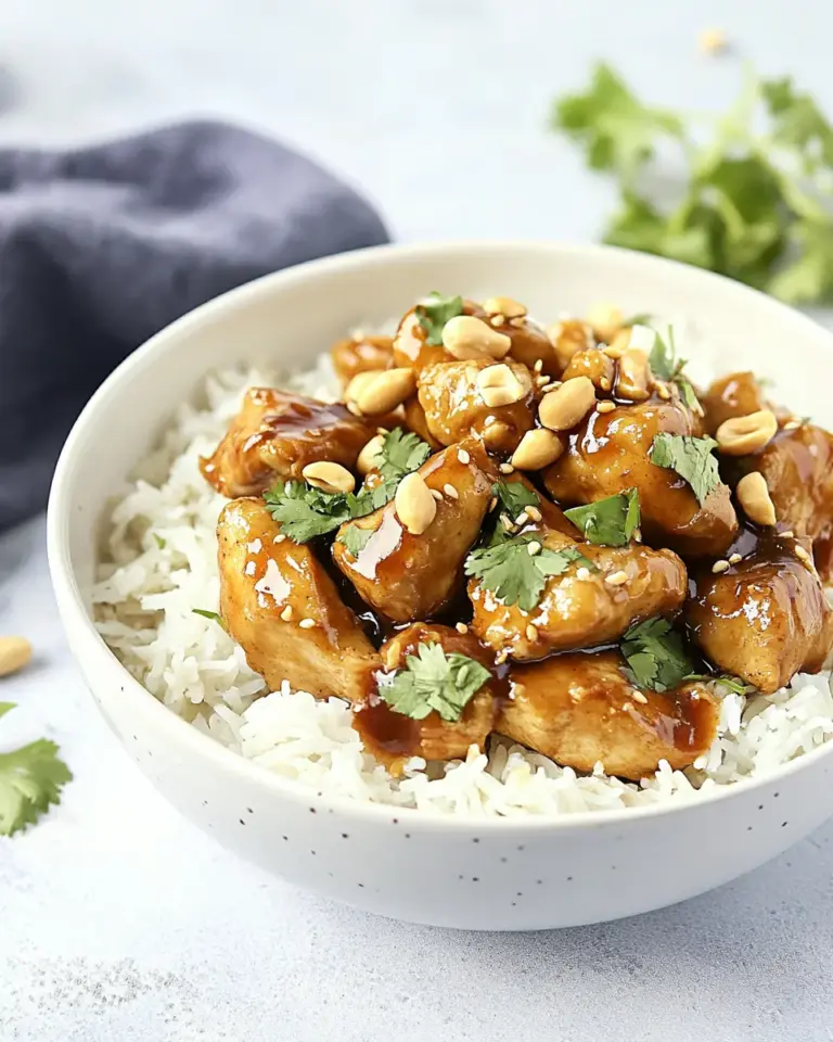 Homemade Peanut Chicken Recipe photo