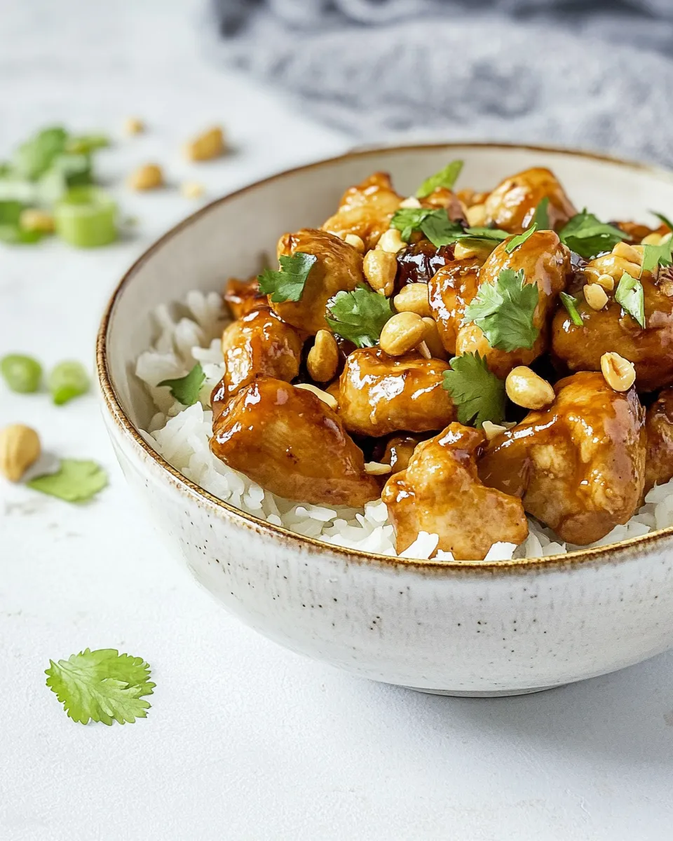 Classic Peanut Chicken Recipe image