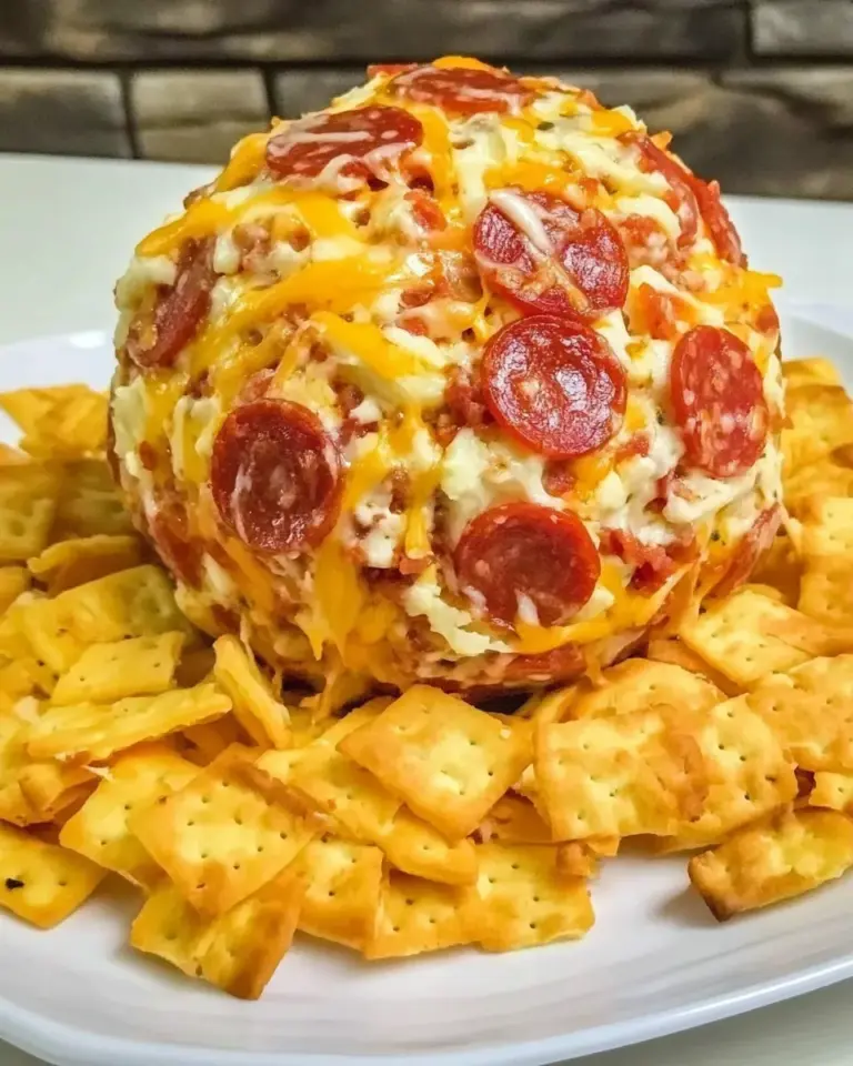 Homemade Pepperoni Cheese Ball photo