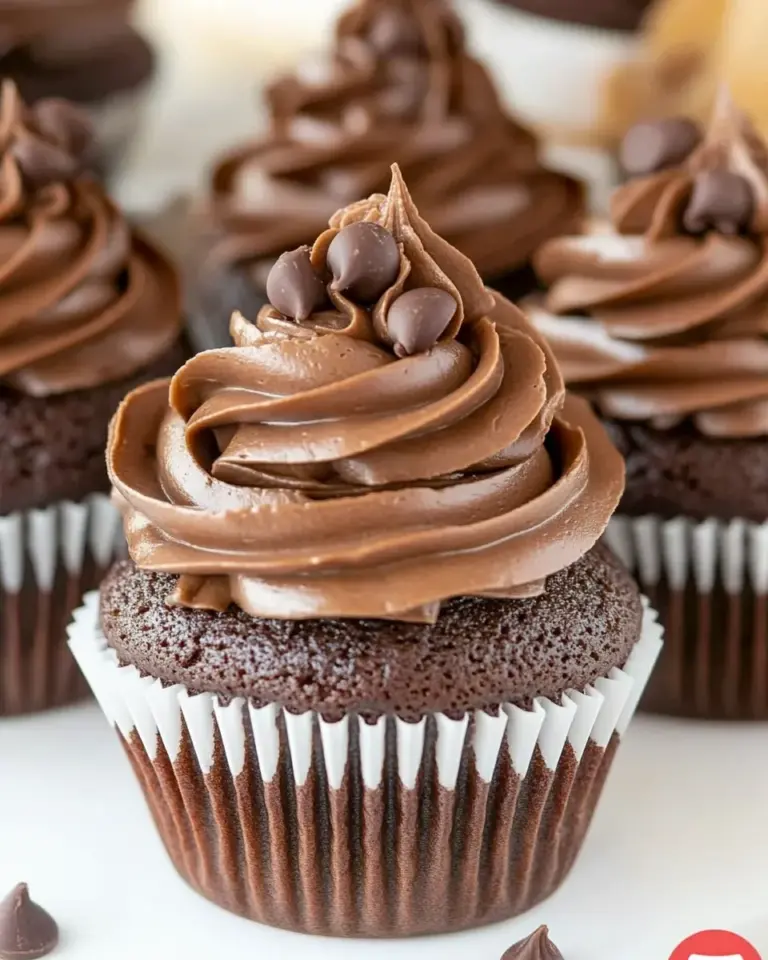 Homemade Perfect Chocolate Cupcakes photo