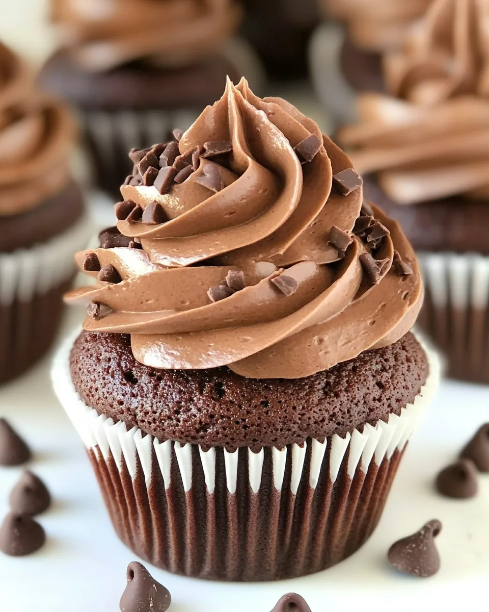 Classic Perfect Chocolate Cupcakes image