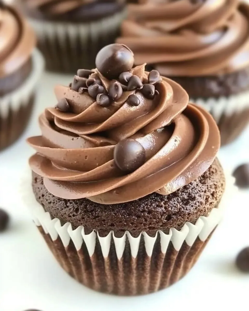 Delicious Perfect Chocolate Cupcakes dish photo