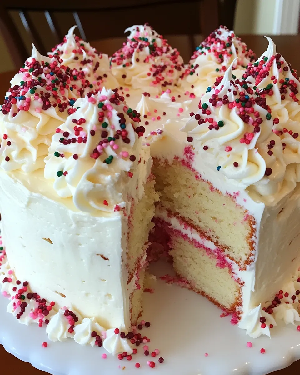 Easy Perfect Party Cake recipe photo