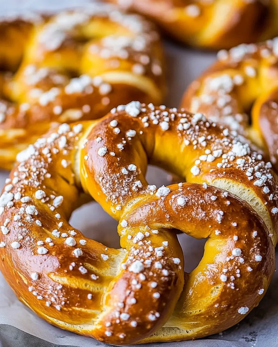 Classic Perfect Soft Pretzels dish photo