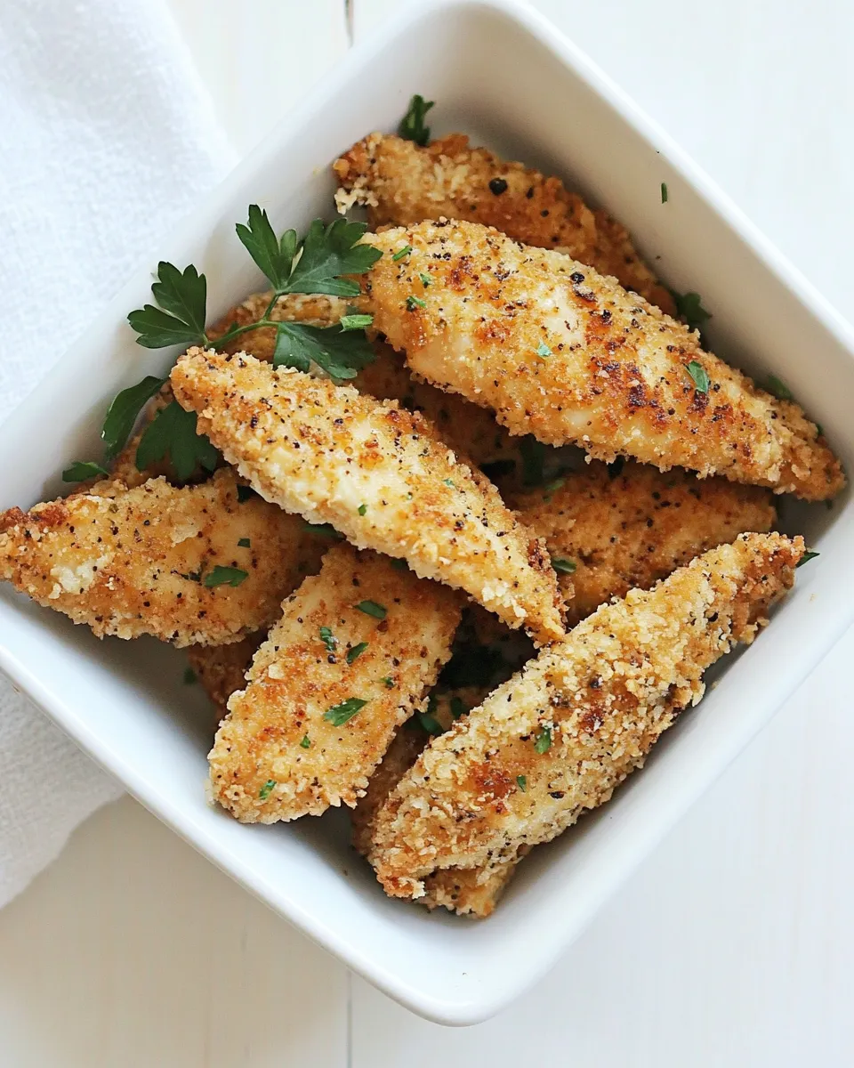 Classic Pickle Brined Chicken Tenders recipe image