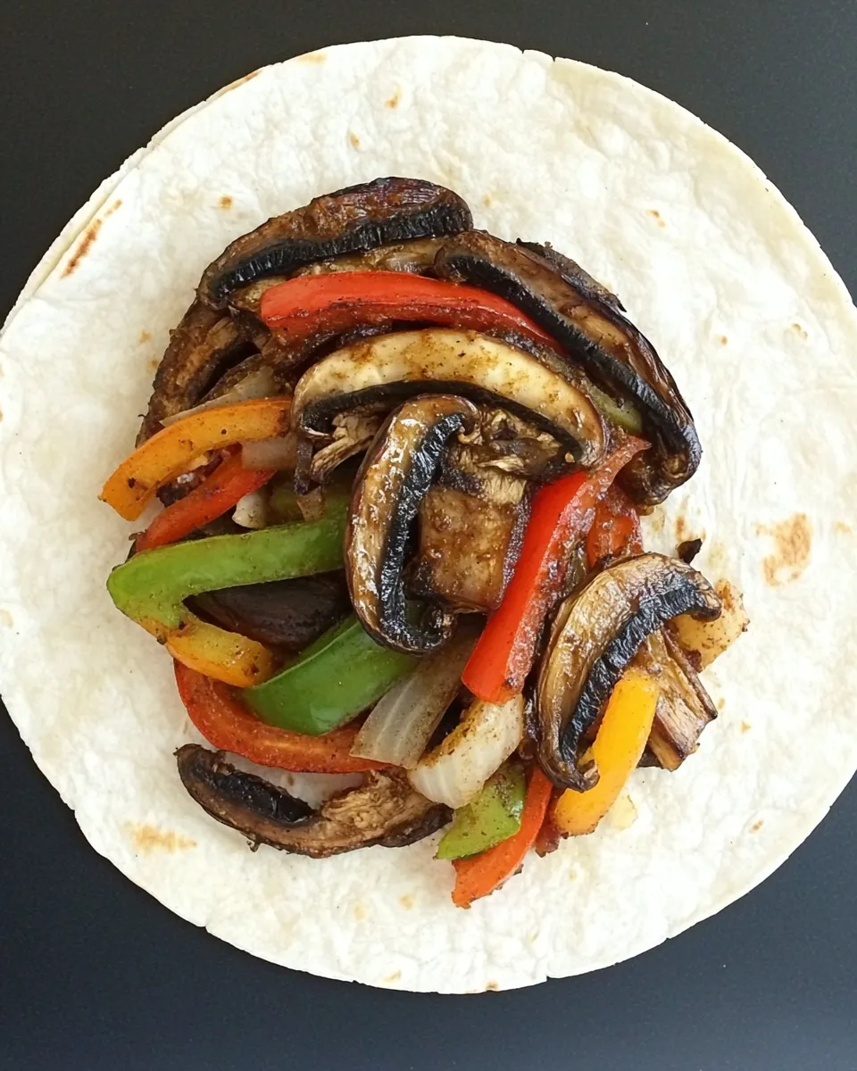 Classic Portobello Mushroom Fajitas (Easy!) dish photo