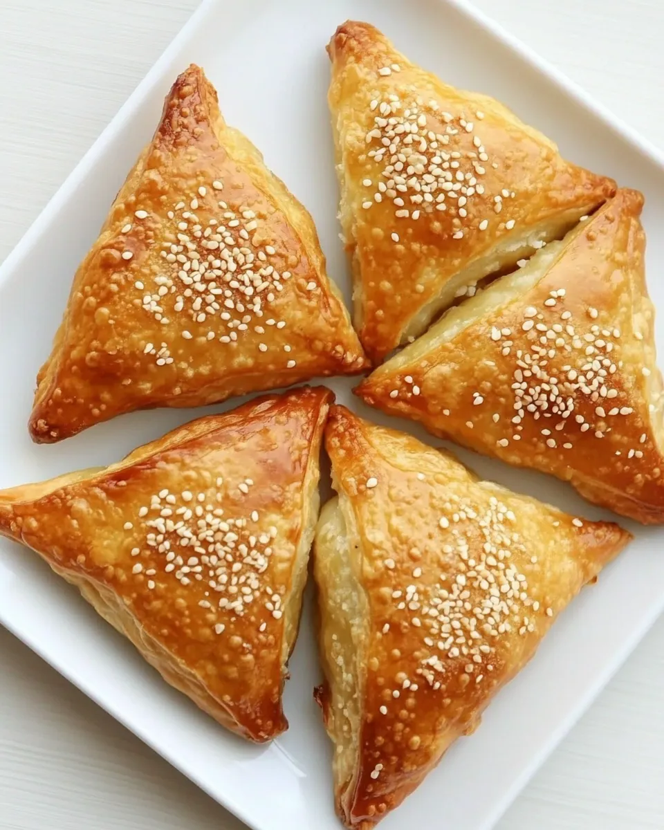 Homemade Potato Cheese Bourekas photo