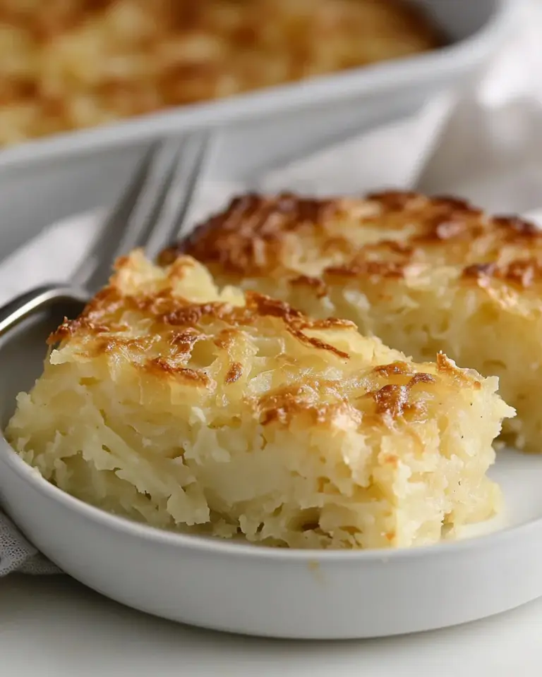 Homemade Potato Kugel photo