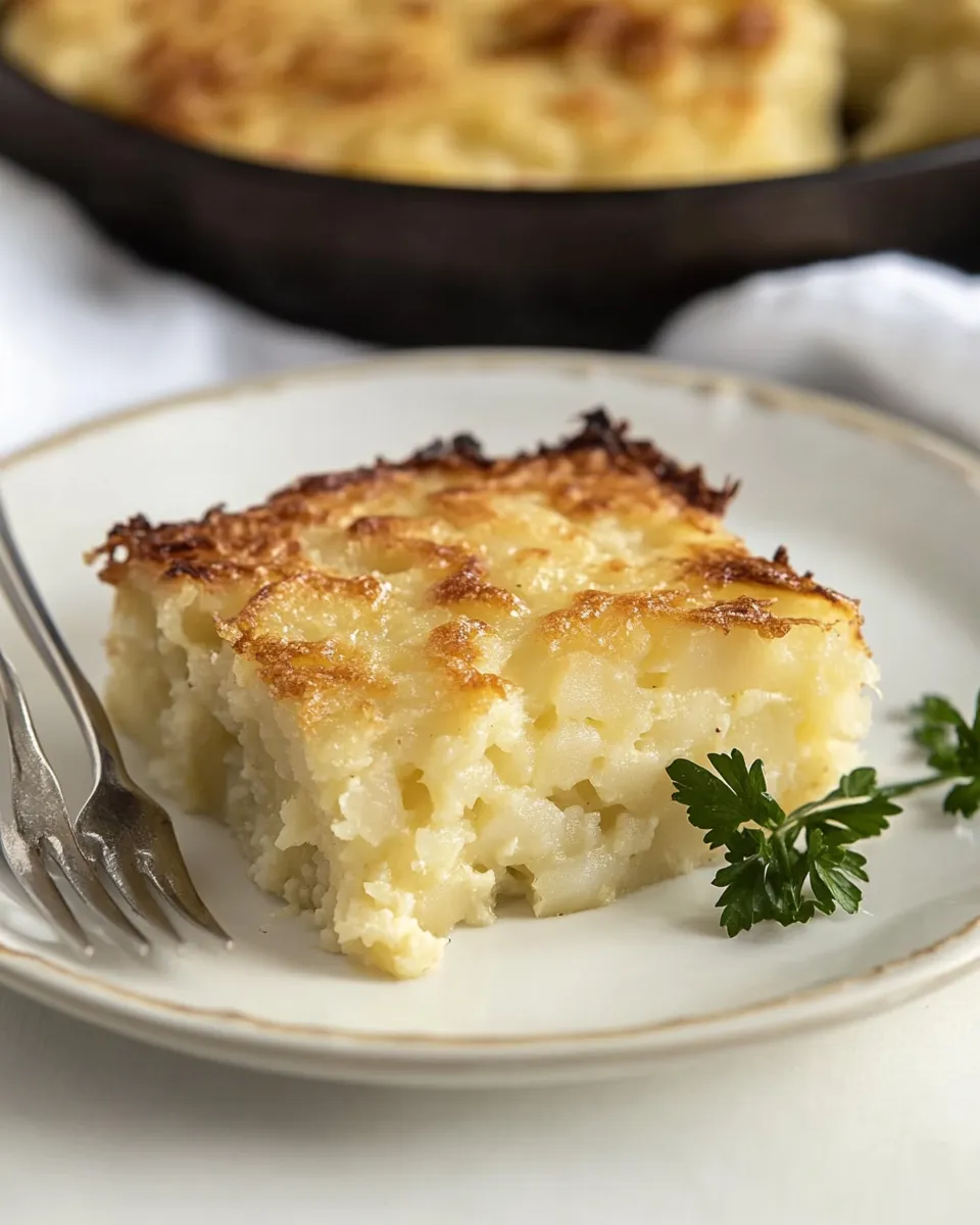 Classic Potato Kugel recipe image
