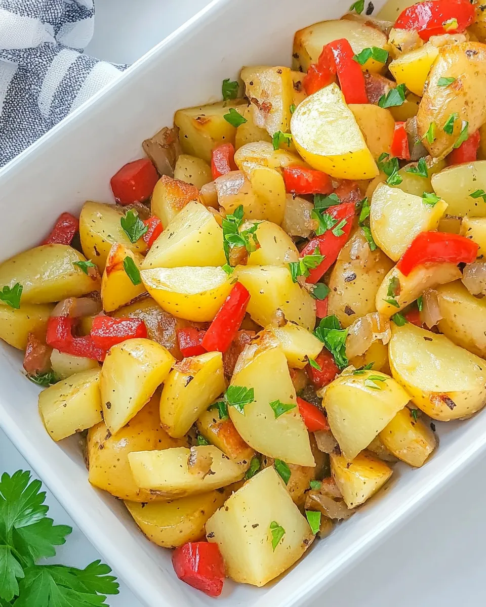 Easy Potatoes OBrien dish photo