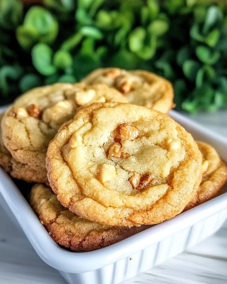 Easy Praline Cookies food shot