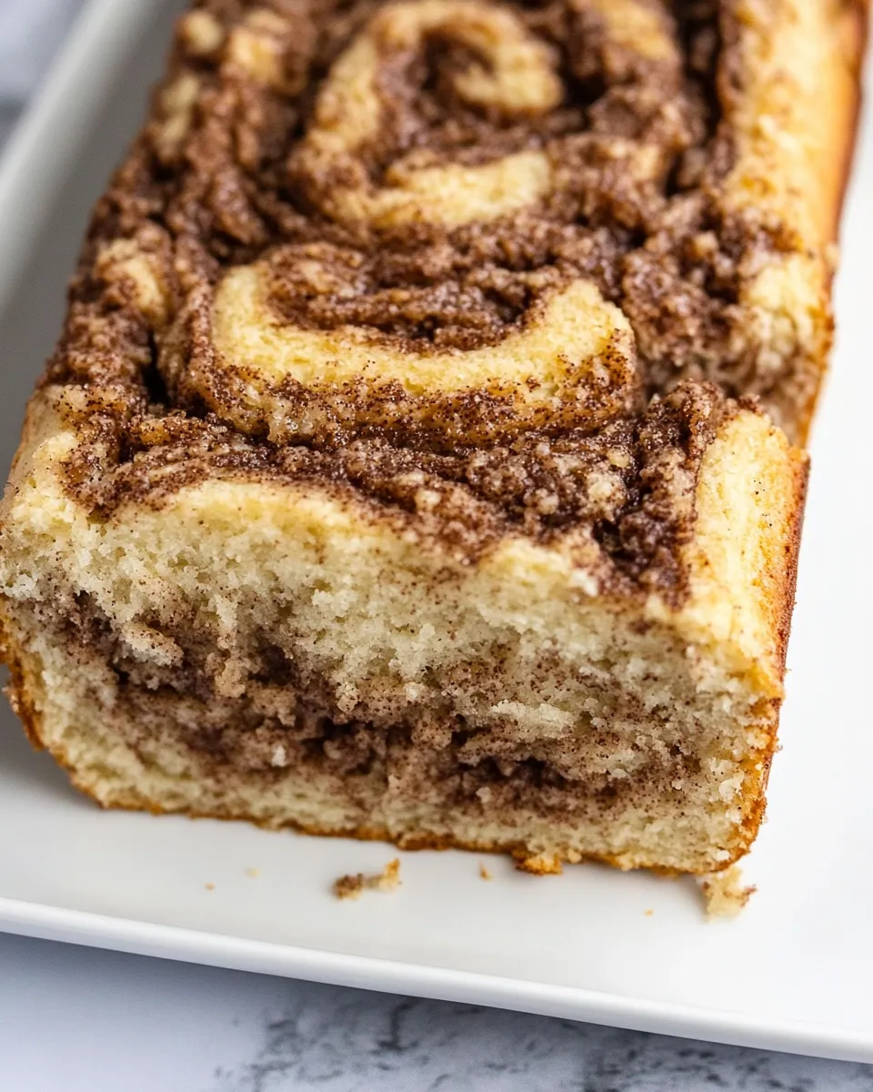 Homemade Protein Cinnamon Roll Bread photo
