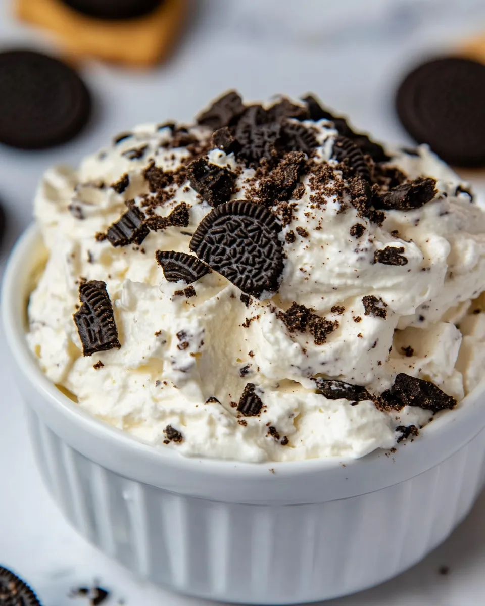 Easy Protein Oreo Fluff Dessert dish photo
