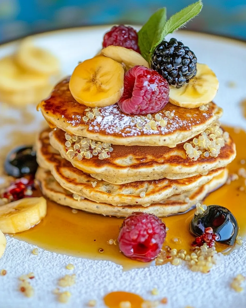 Classic Protein Quinoa Pancakes image