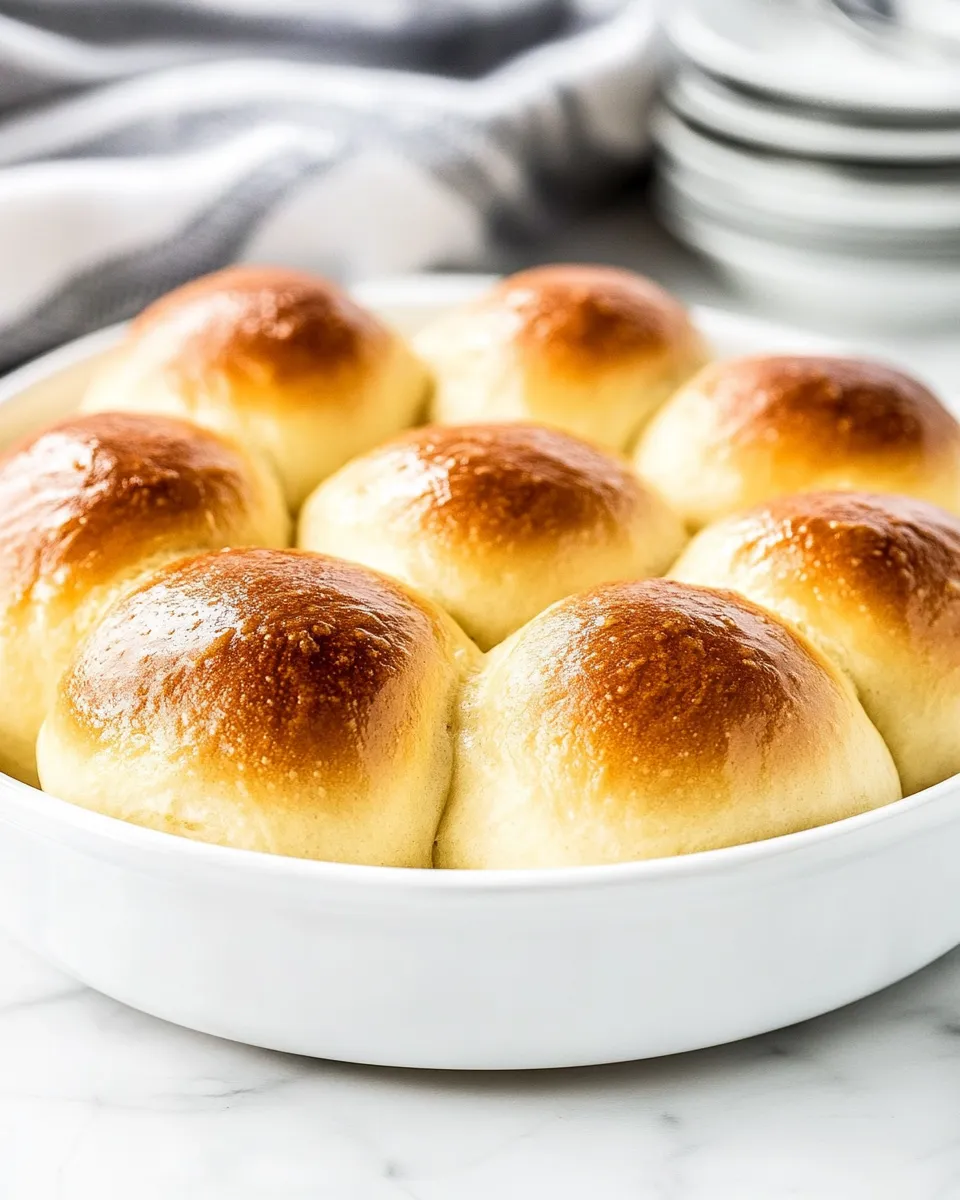 Easy Quick Yeast Dinner Rolls recipe photo