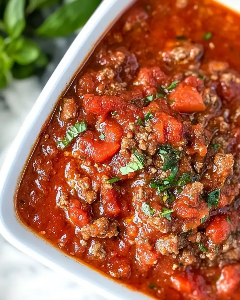 Homemade Quick and Easy Sausage Marinara Sauce Recipe photo