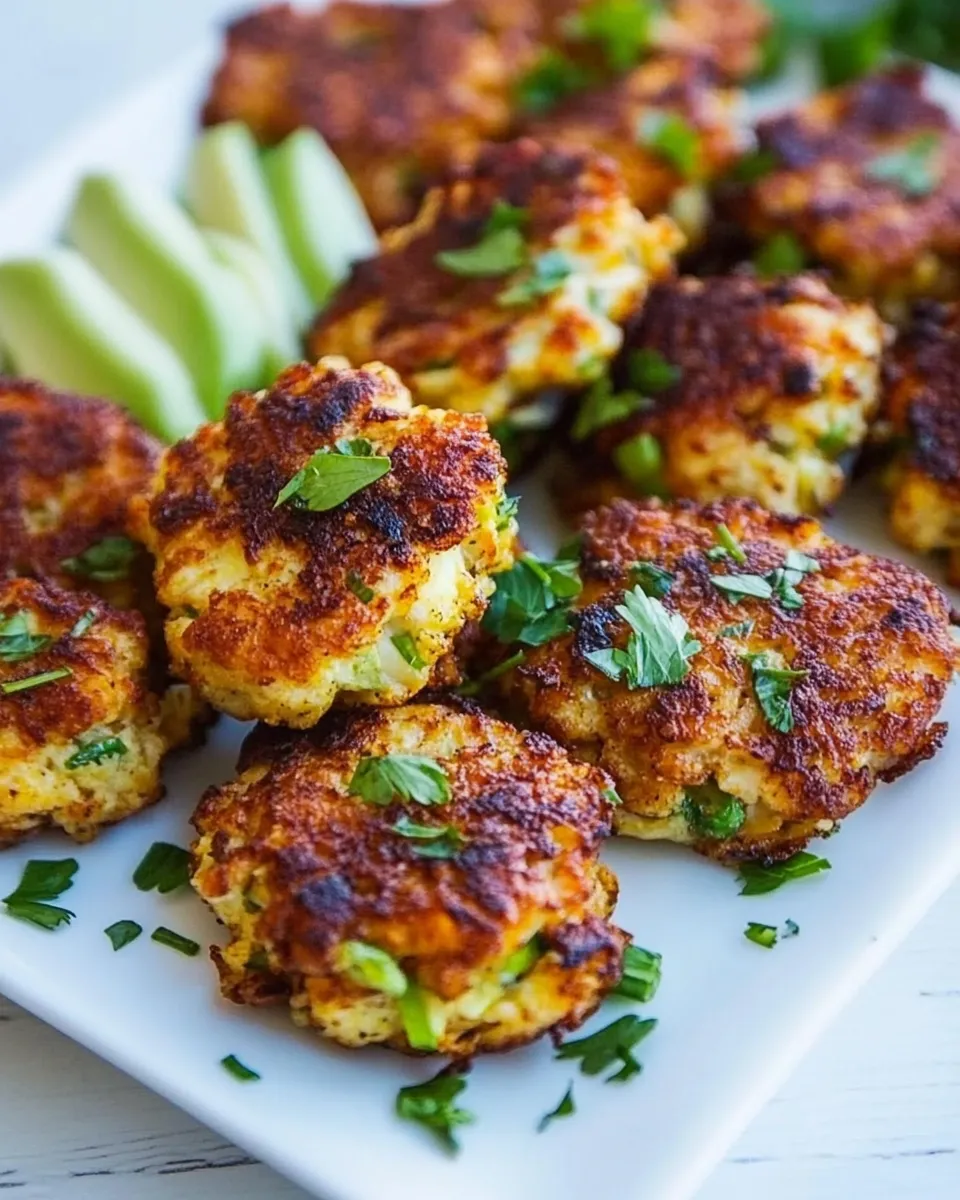 Homemade Ranch Chicken Fritters photo