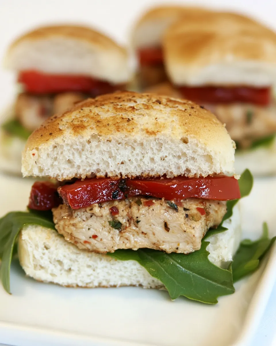 Classic Ranch Turkey Sliders dish photo