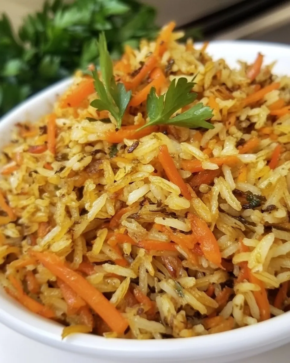 Easy Rice Salad food shot