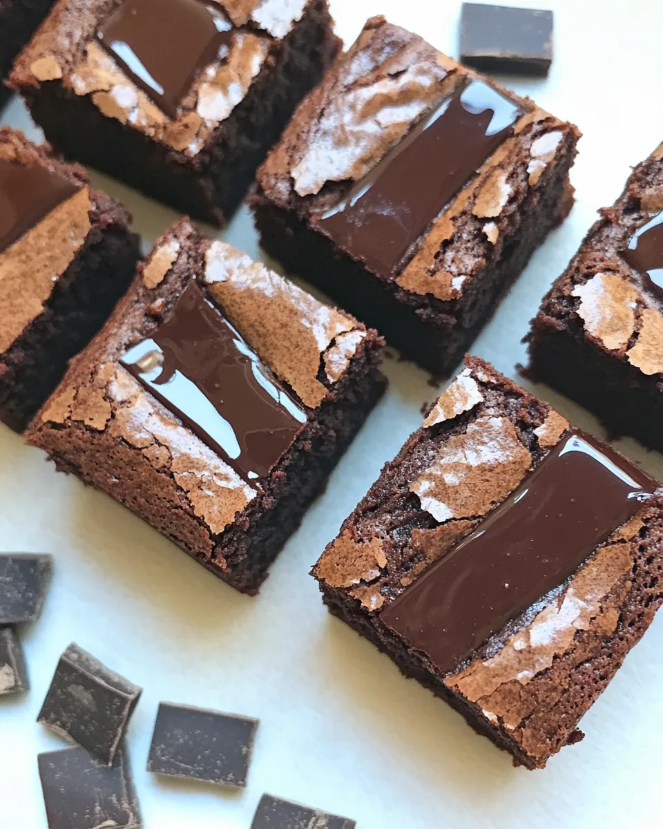 Easy Rich Cocoa Brownies recipe photo