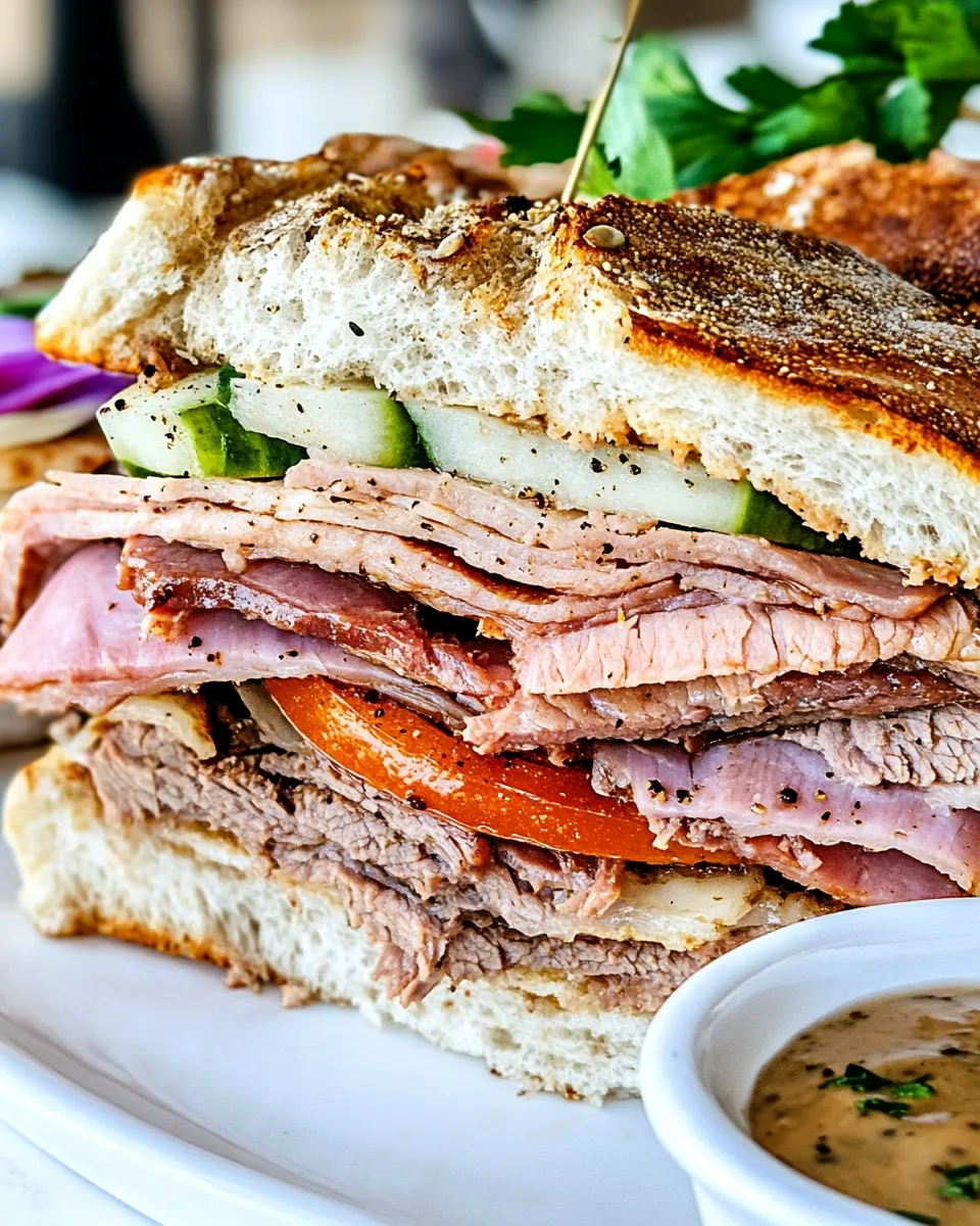 Classic Roast Beef Sandwich photo