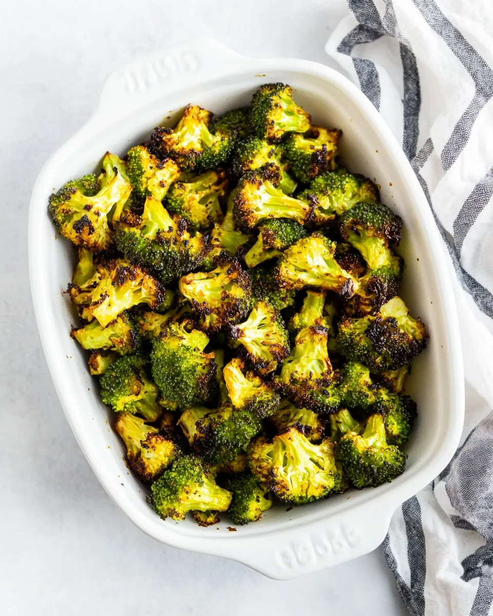 Classic Roasted Frozen Broccoli dish photo