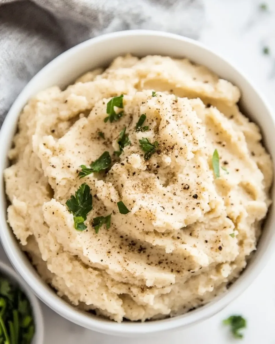 Homemade Roasted Mashed Cauliflower recipe photo