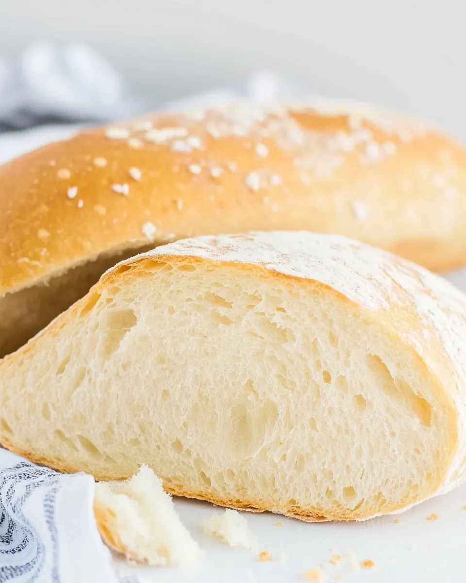 Homemade Rustic Italian Bread photo