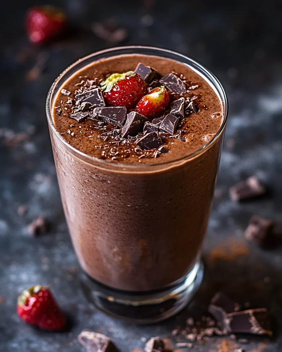 Classic SUPER ENERGIZING CHOCOLATE SMOOTHIE image