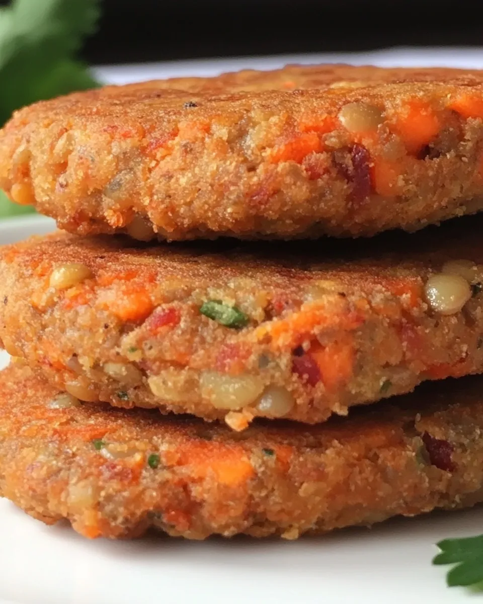 Delicious Salmon-Lentil Patties dish photo