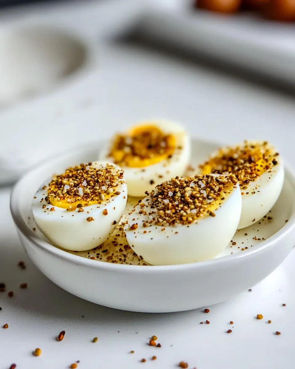 Classic Salt And Pepita Hard-Boiled Egg Snack picture