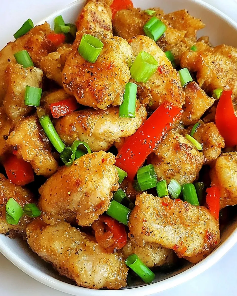 Classic Salt and Pepper Chicken image