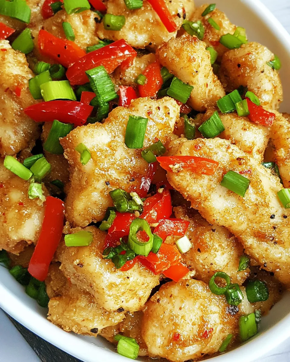 Easy Salt and Pepper Chicken recipe photo