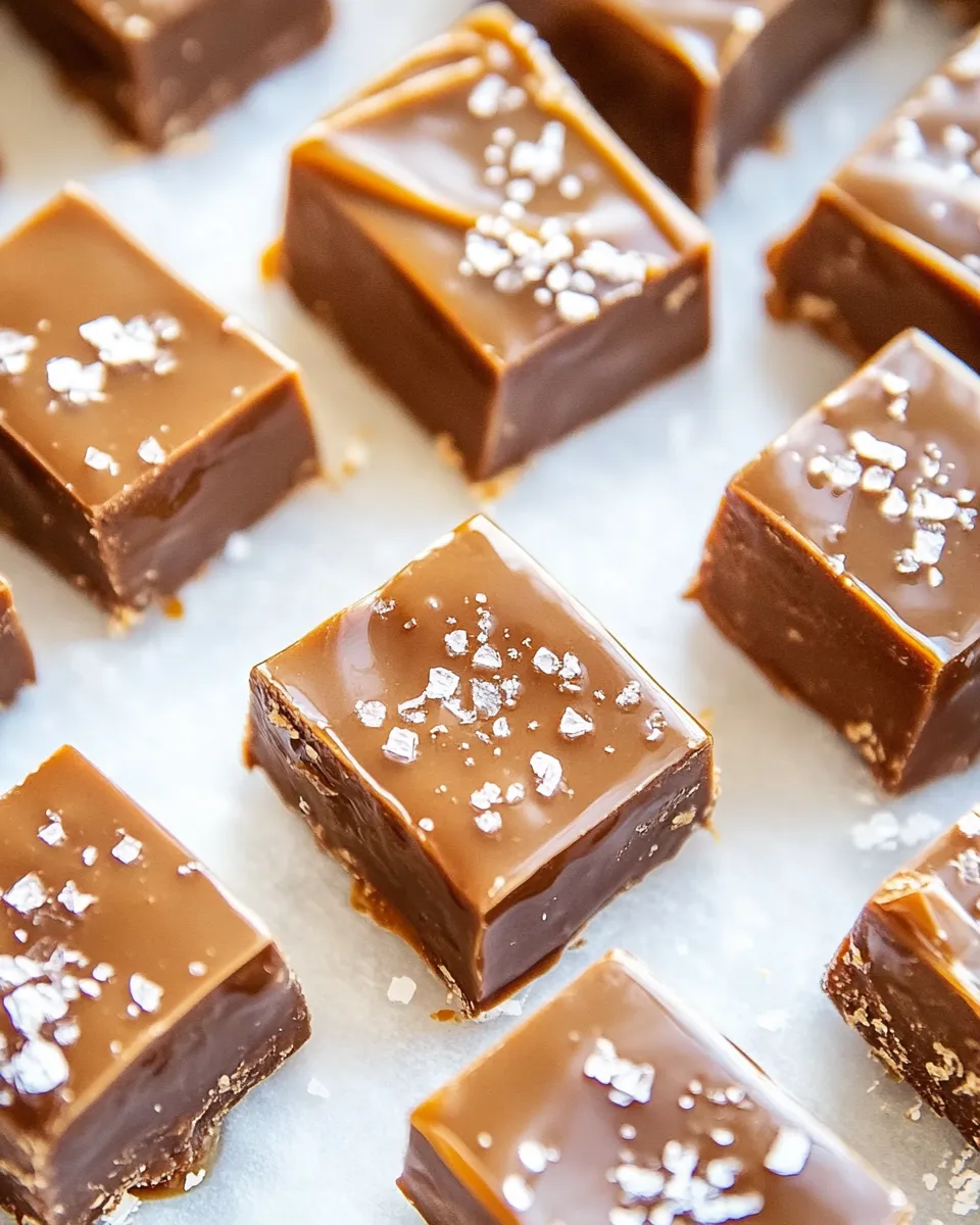 Homemade Salted Caramel Chocolate Fudge photo