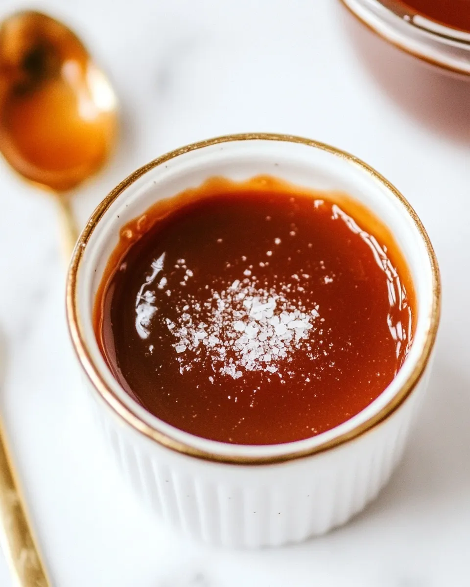 Classic Salted Caramel Sauce Recipe image