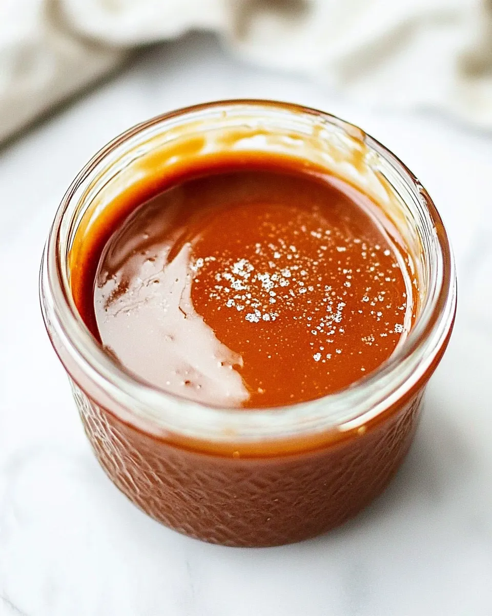 Easy Salted Caramel Sauce Recipe recipe photo