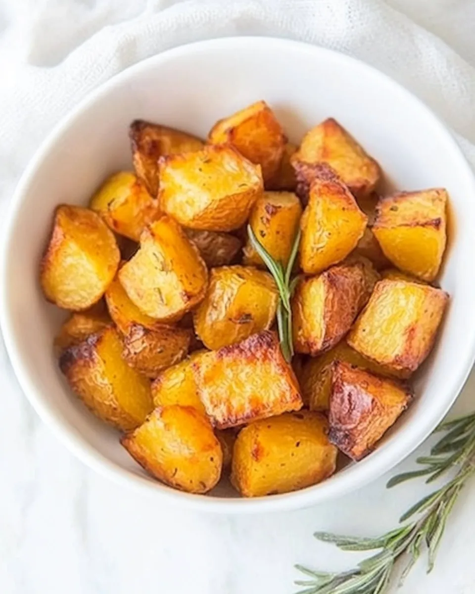 Delicious Sauted Potatoes food shot