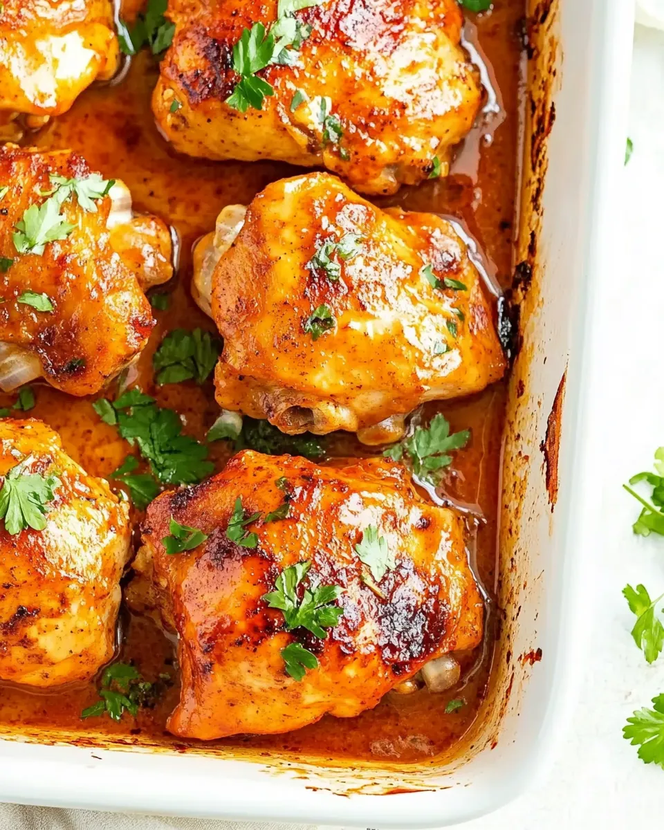 Classic Sheet Pan Paprika Chicken image