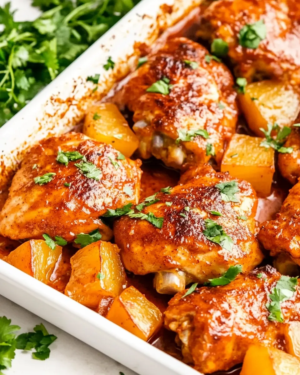 Easy Sheet Pan Paprika Chicken recipe photo