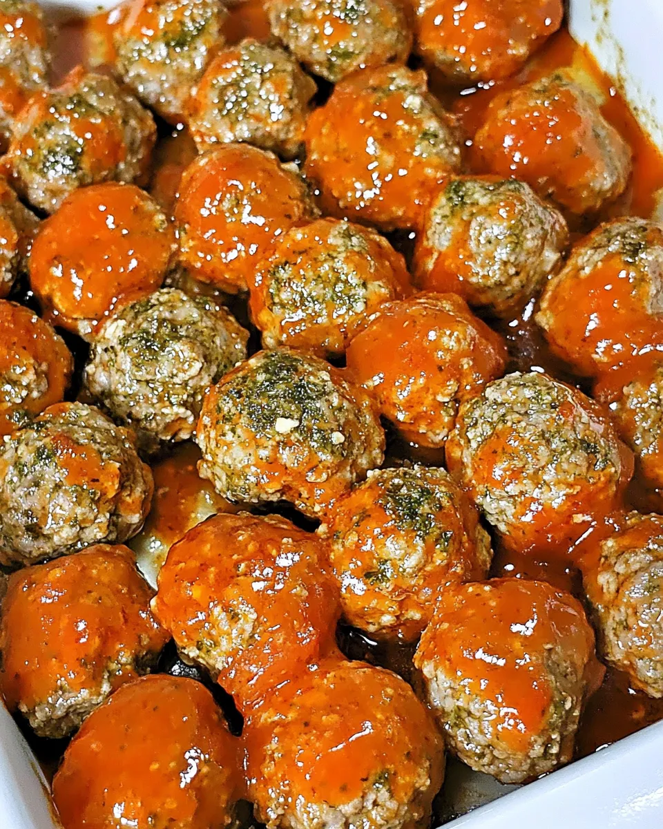 Classic Sheet Pan Party Meatballs dish photo