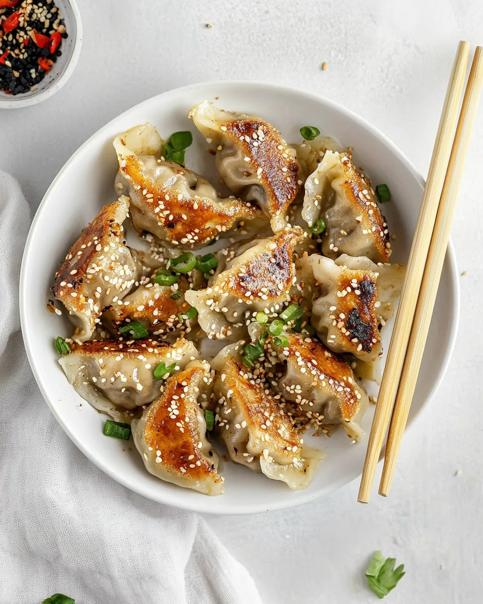 Easy Shiitake Mushroom Dumplings recipe photo