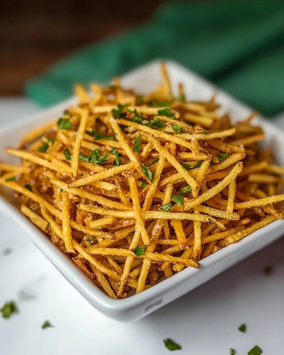 Easy Shoestring Fries recipe photo