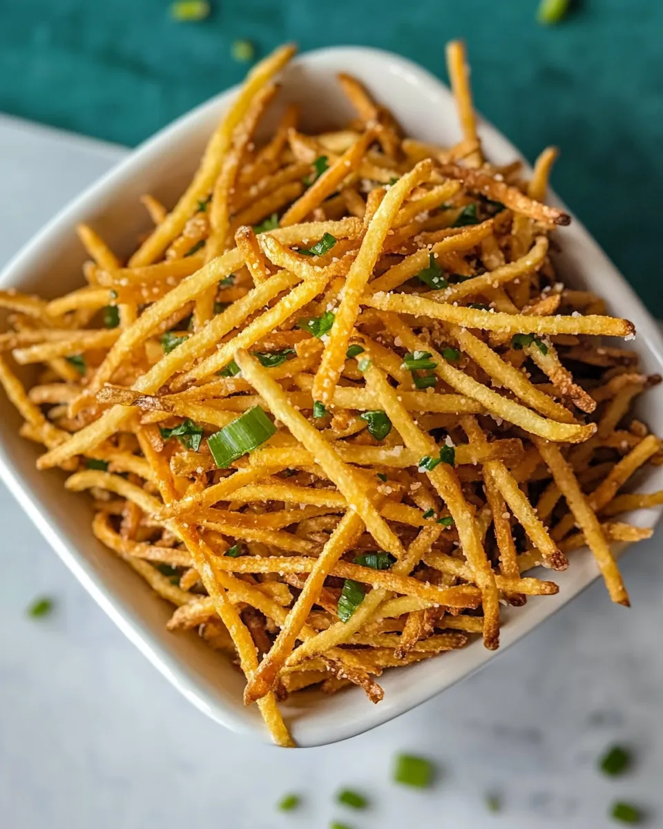 Delicious Shoestring Fries dish photo